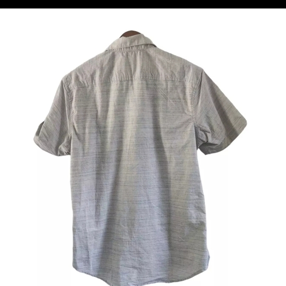 Paper Denim & Cloth Slim StretchTailored Shirt Button Front Mens Size M NEW - Picture 5 of 6